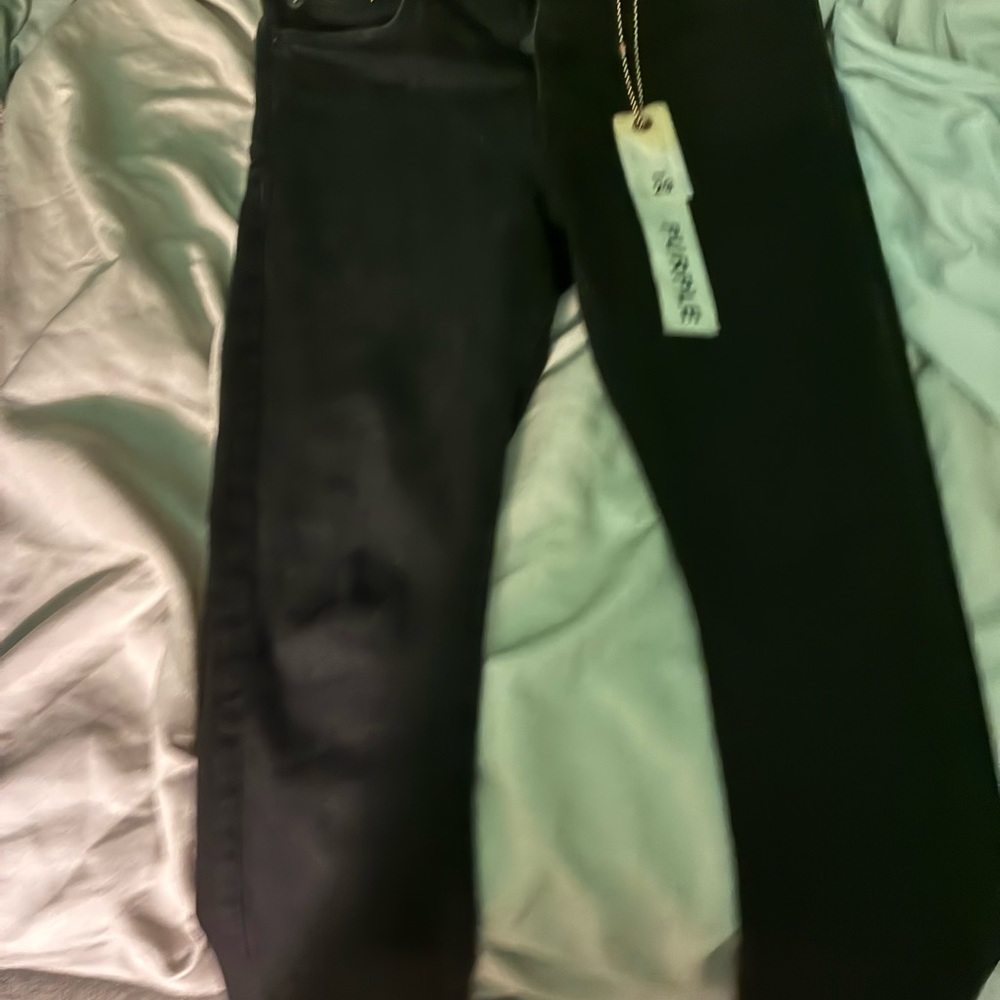 Men's Black Skinny Jeans Purple Brand